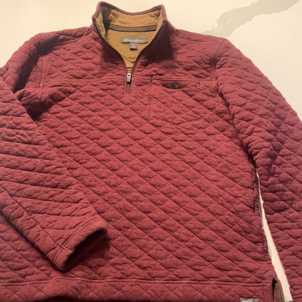 Eddie Bauer Mens medium pull over